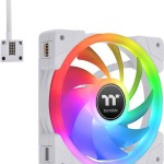 Thermaltake Swafan Ex12 Case Fan 120mm με RGB Φωτισμό και Σύνδεση 9-Pin Λευκό
