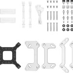 Deepcool LT520 Υδρόψυξη Επεξεργαστή Διπλού Ανεμιστήρα 120mm για Socket AM4/AM5/1700/1200/115x με ARGB Φωτισμό Λευκή