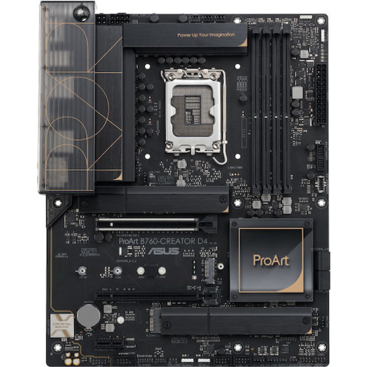 Asus ProArt B760-CREATOR D4 Motherboard ATX με Intel 1700 Socket 90MB1DU0-M0EAY0