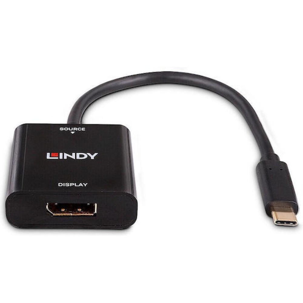 Lindy Μετατροπέας USB-C male σε DisplayPort female (43269)