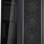 Silverstone Fara 511Z Gaming Midi Tower Κουτί Υπολογιστή με Πλαϊνό Παράθυρο και RGB Φωτισμό Μαύρο