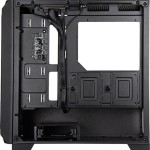 Silverstone Fara 312Z Gaming Mini Tower Κουτί Υπολογιστή με Πλαϊνό Παράθυρο και RGB Φωτισμό Μαύρο