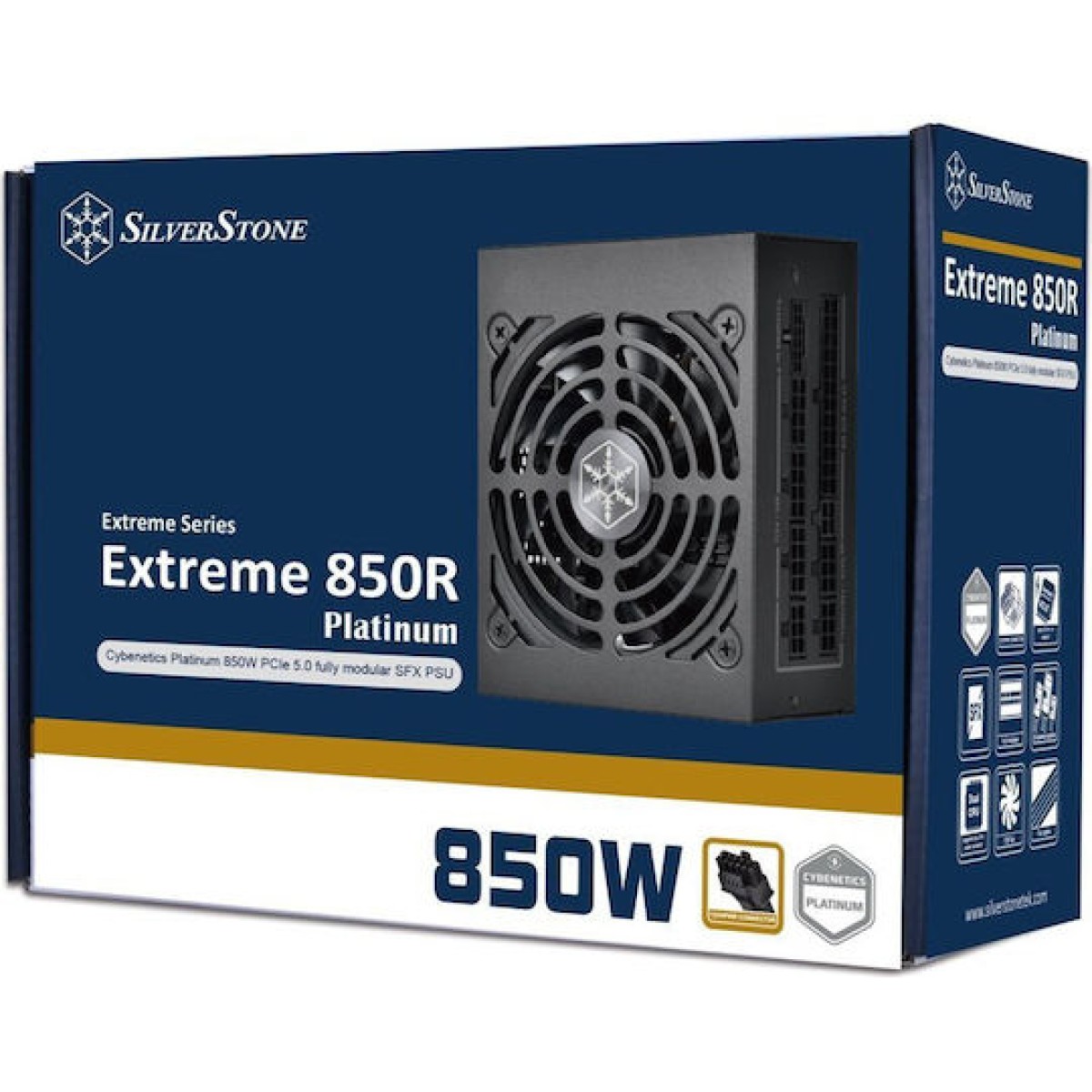 Silverstone Extreme 850R Platinum 850W Μαύρο Τροφοδοτικό Υπολογιστή Full Modular