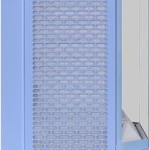 Thermaltake The Tower 300 Micro Tower Κουτί Υπολογιστή με Πλαϊνό Παράθυρο και RGB Φωτισμό Hydrangea Blue