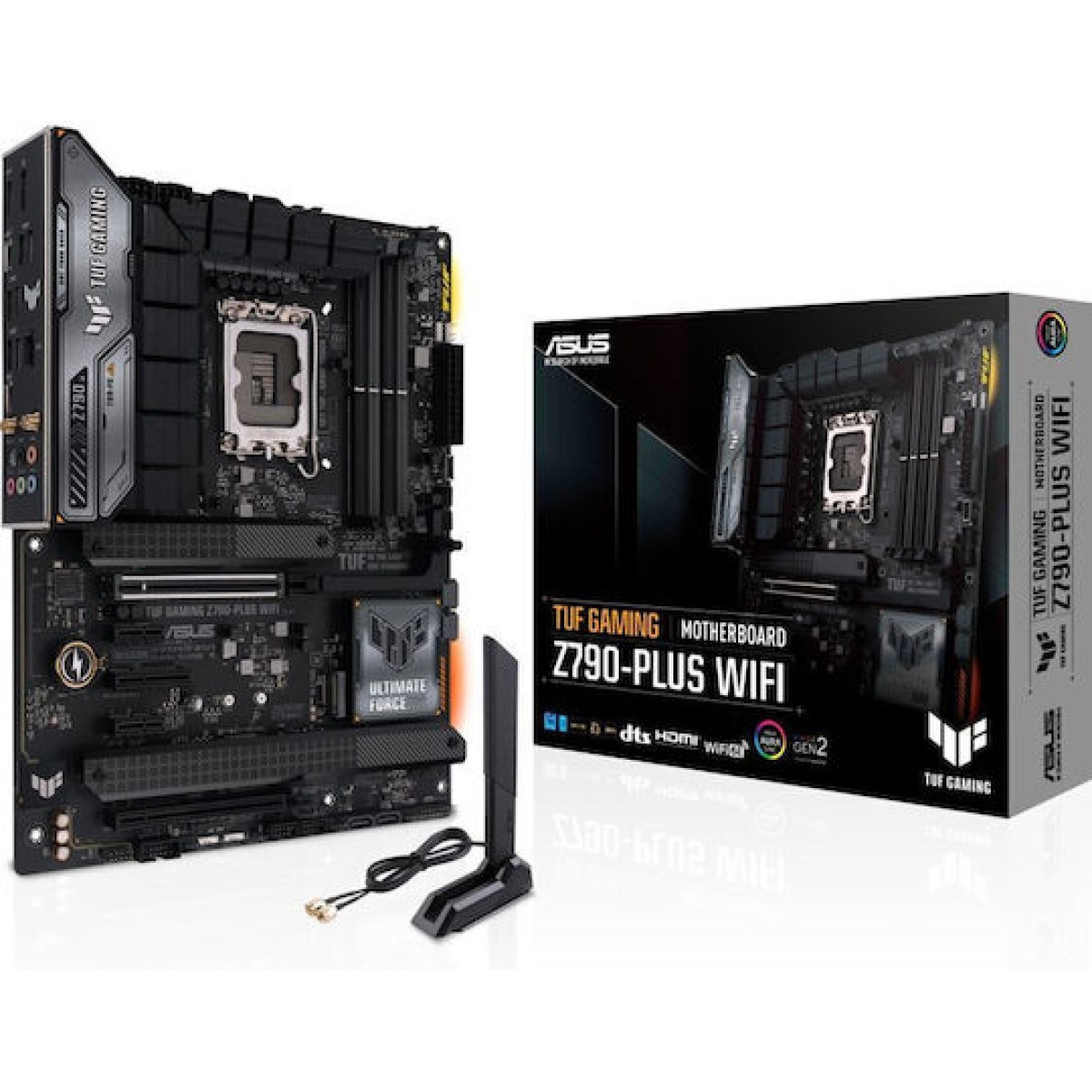 Asus TUF GAMING Z790-PLUS WIFI Motherboard ATX με Intel 1700 Socket 90MB1D80-M0EAY0