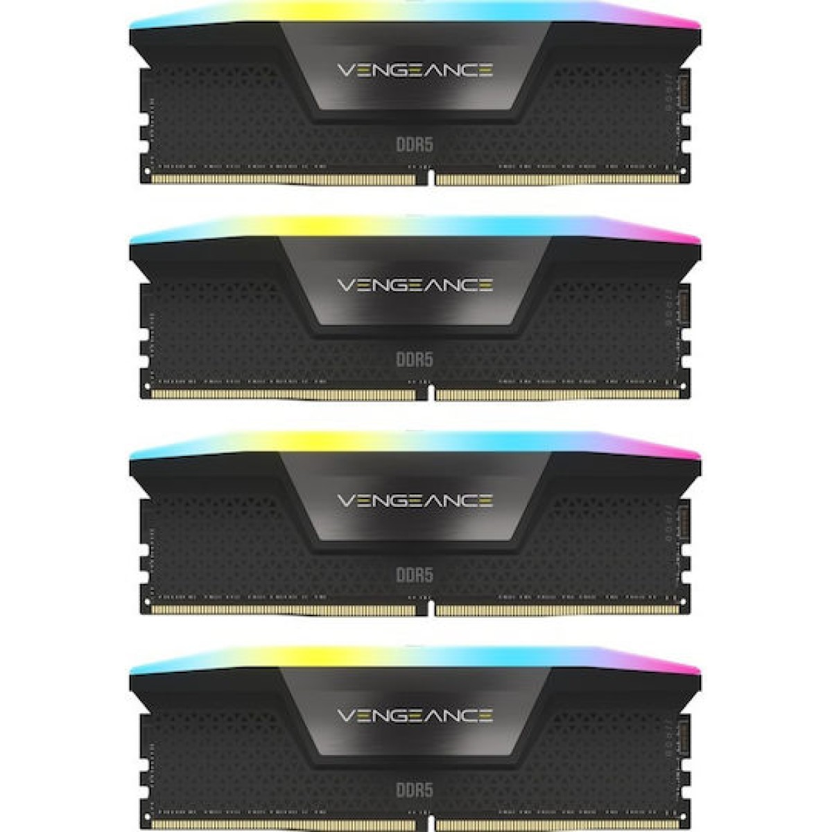 Corsair Vengeance RGB DDR5 64GB RAM με 4x16GB Modules και Ταχύτητα 6600 για Desktop