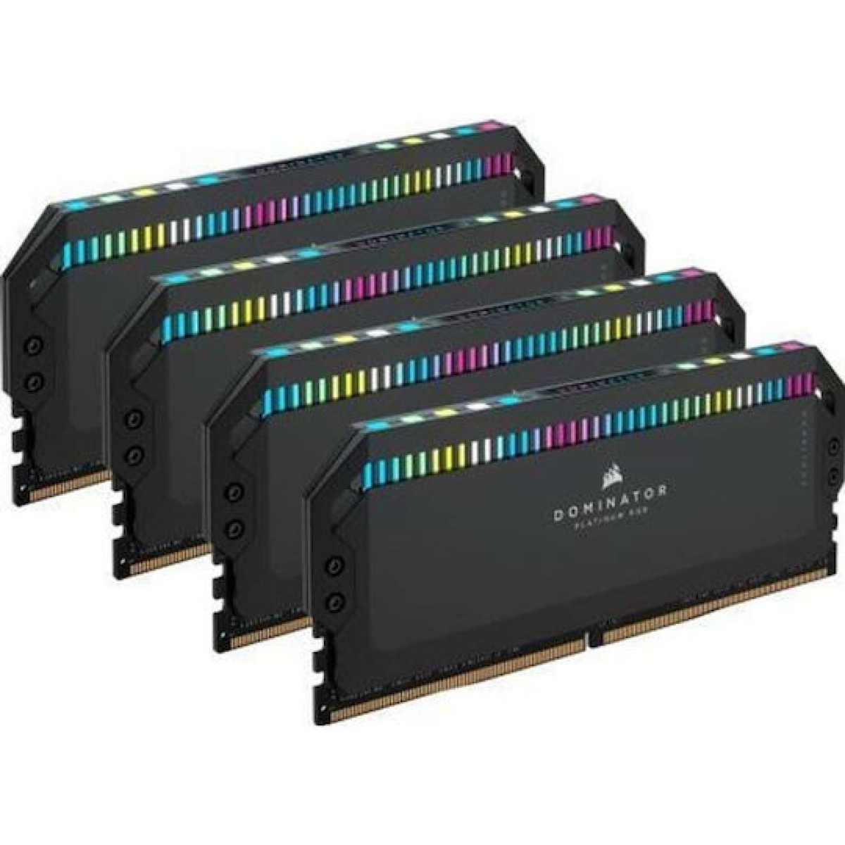 Corsair Dominator Platinum RGB DDR5 64GB RAM με 4x16GB Modules και Ταχύτητα 6200 για Desktop