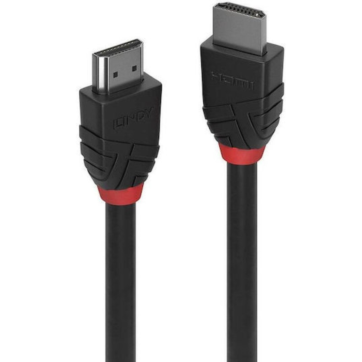 Lindy HDMI 2.0 Cable HDMI male - HDMI male 5m Μαύρο