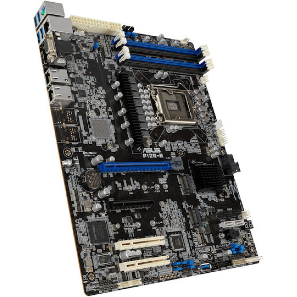 Asus P12R-E C256 Motherboard ATX με Intel 1200 Socket 90SB0A90-M0UAY0