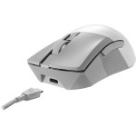 Asus ROG Gladius III AimPoint Ασύρματο Gaming Ποντίκι 36000 DPI Λευκό