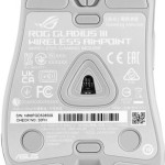 Asus ROG Gladius III AimPoint Ασύρματο Gaming Ποντίκι 36000 DPI Λευκό