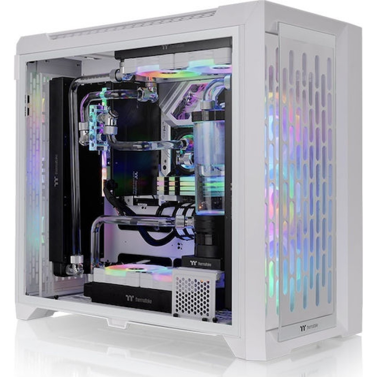 Thermaltake CTE C750 TG ARGB Gaming Full Tower Κουτί Υπολογιστή με Πλαϊνό Παράθυρο Λευκό