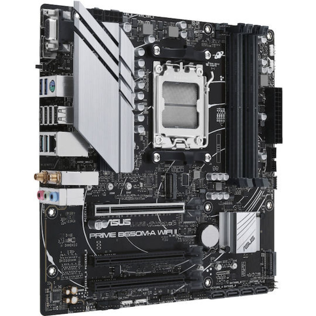 Asus Prime B650M-A WIFI II Motherboard Micro ATX με AMD AM5 Socket 90MB1EG0-M0EAY0
