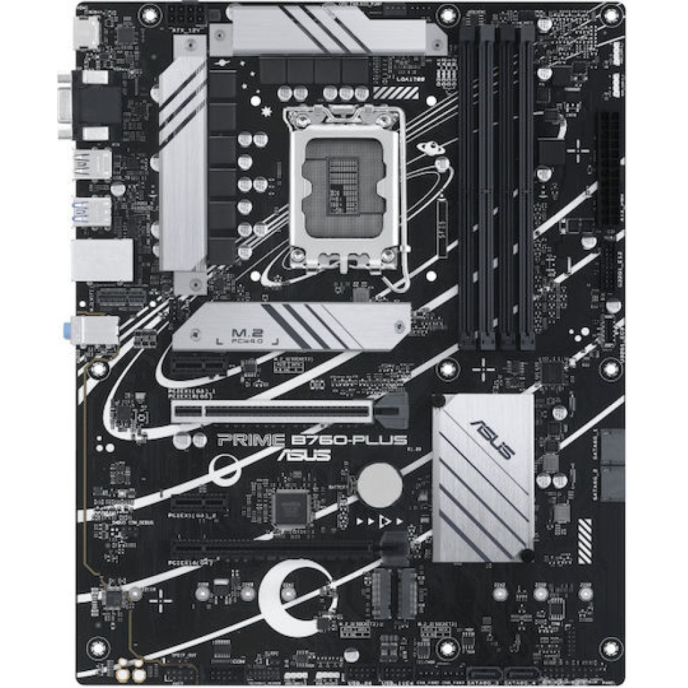 Asus Prime B760-Plus Motherboard ATX με Intel 1700 Socket 90MB1EF0-M0EAY0