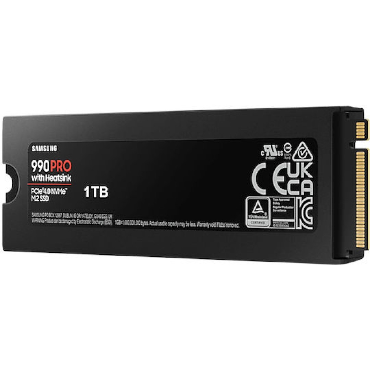 Samsung 990 PRO with Heatsink SSD 1TB M.2 NVMe PCI Express 4.0