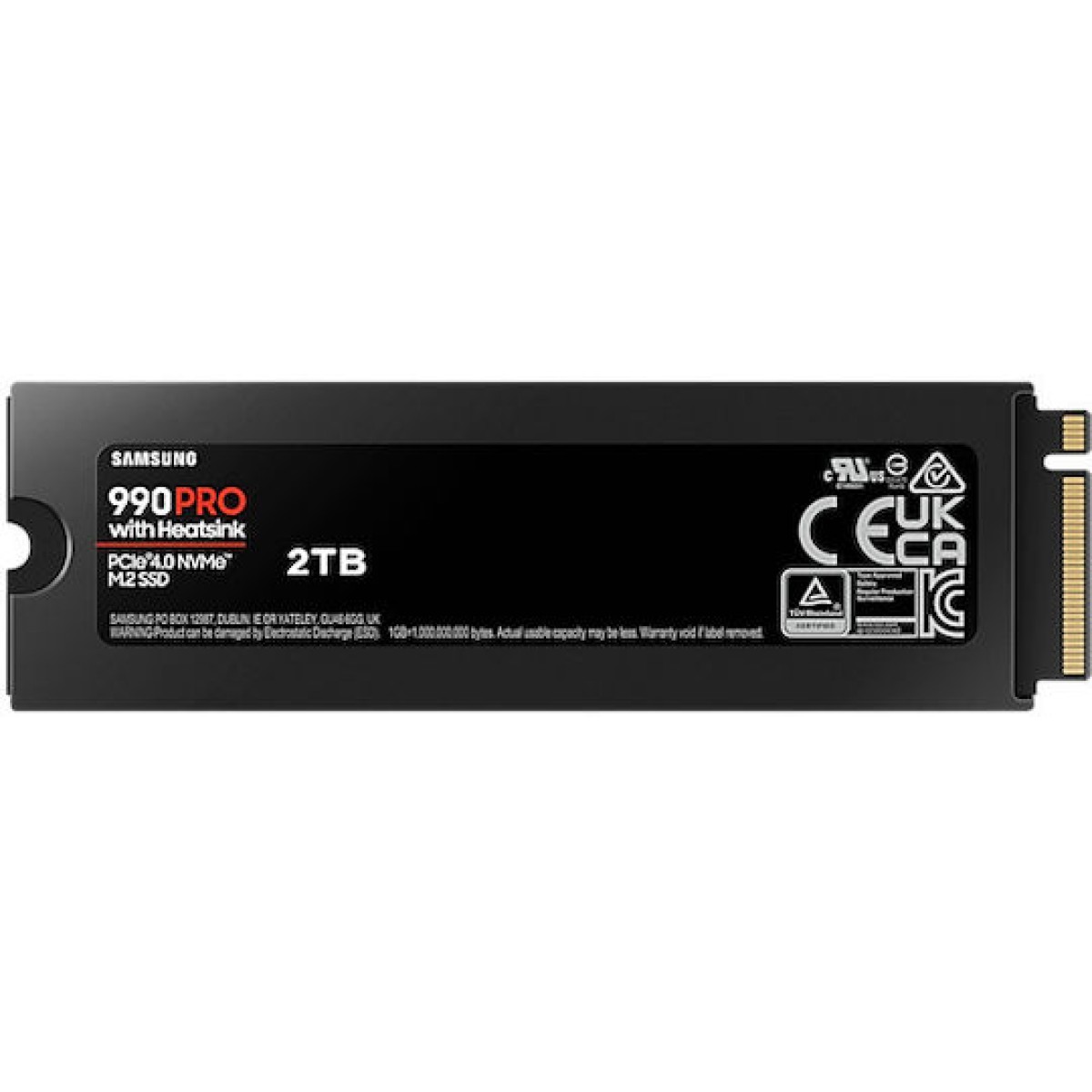 Samsung 990 PRO with Heatsink SSD 2TB M.2 NVMe PCI Express 4.0