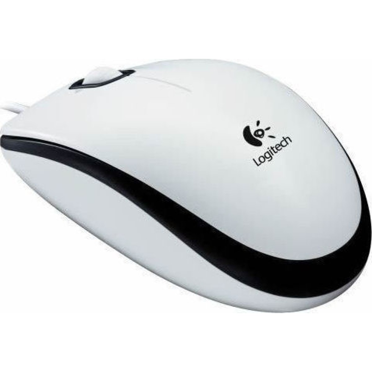 Logitech M100 Ενσύρματο Ποντίκι Λευκό