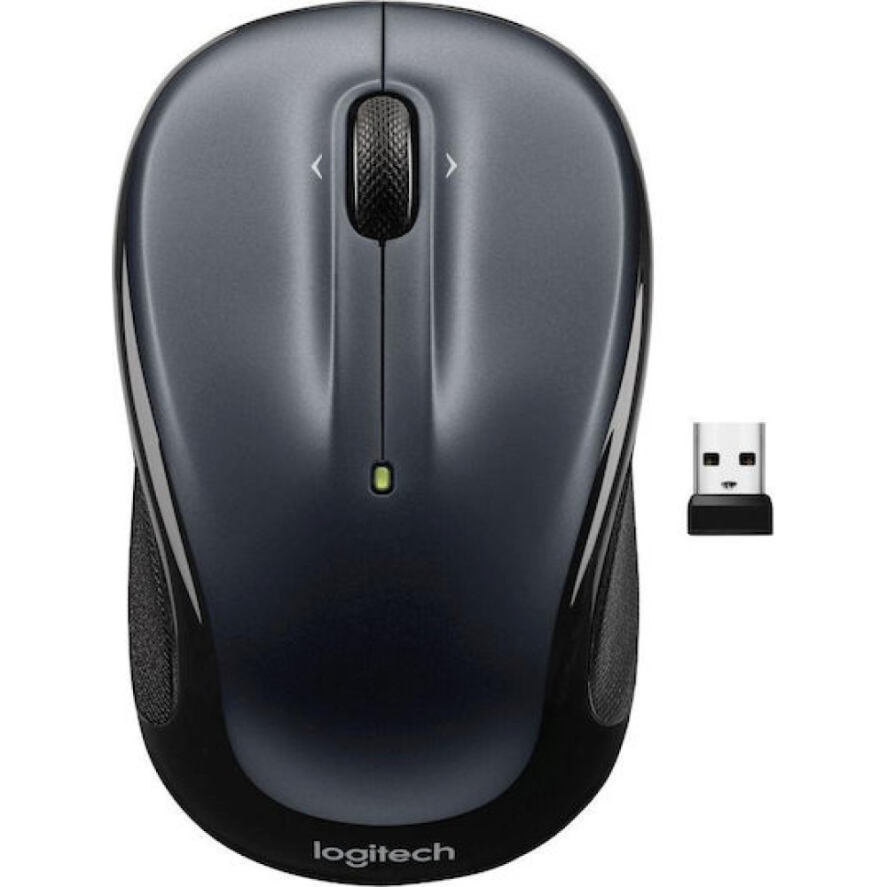 Logitech M325s Ασύρματο Mini Ποντίκι Dark Silver