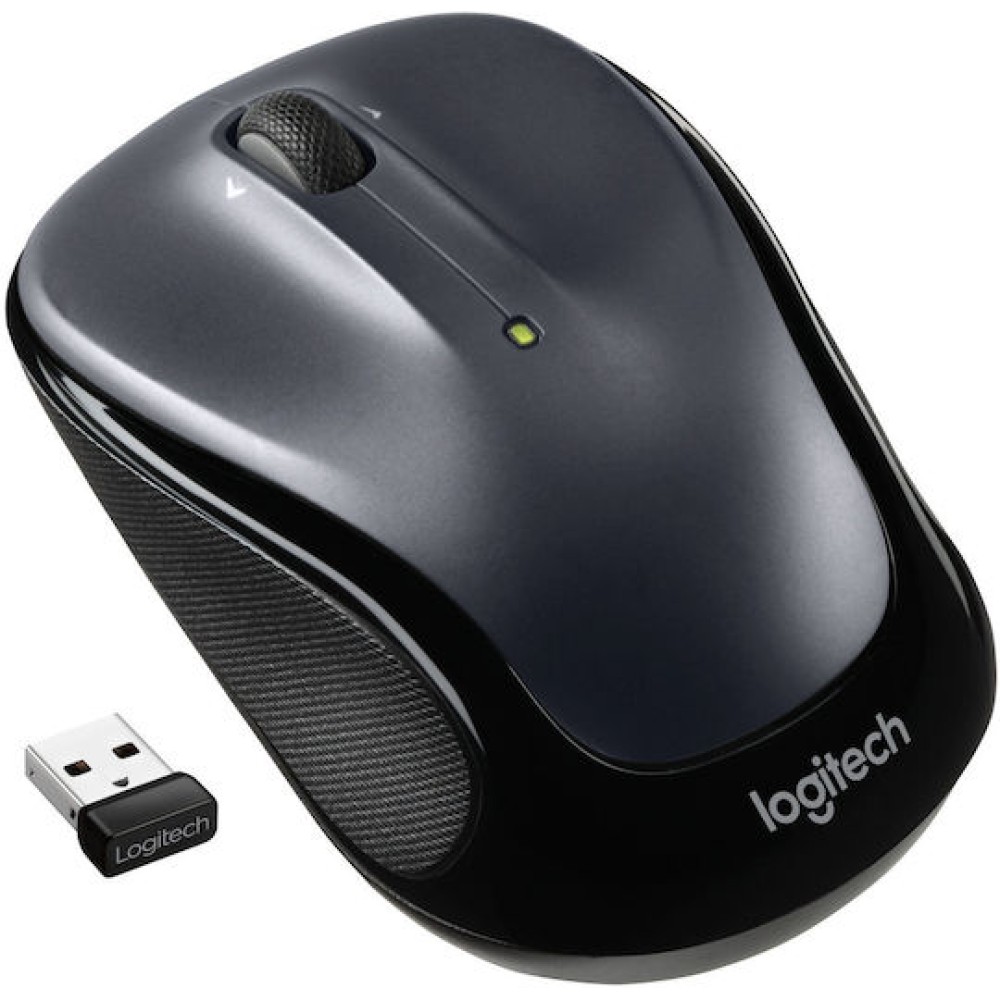 Logitech M325s Ασύρματο Mini Ποντίκι Dark Silver