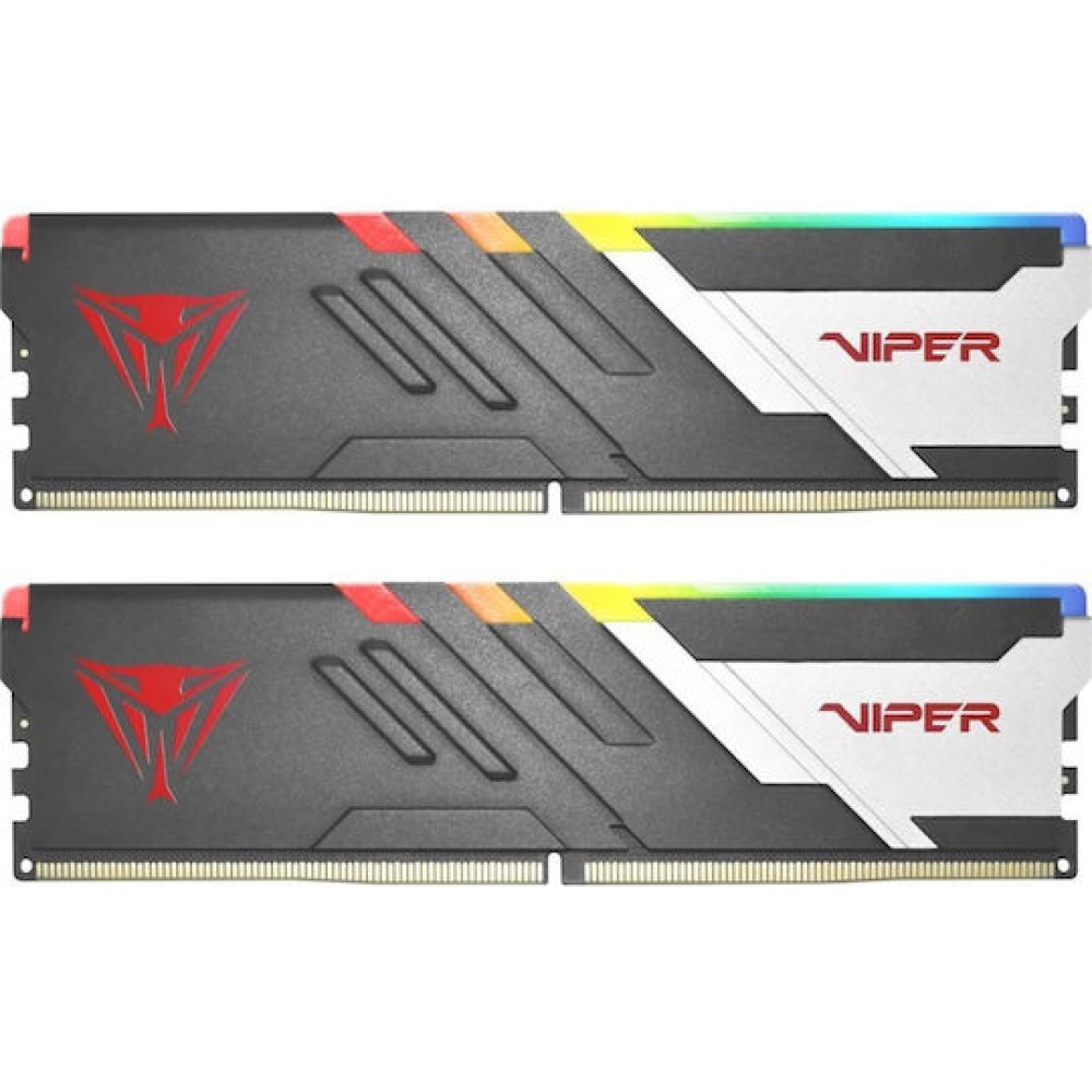 Patriot Viper Venom RGB DDR5 32GB RAM με 2x16GB Modules και Ταχύτητα 6400 για Desktop