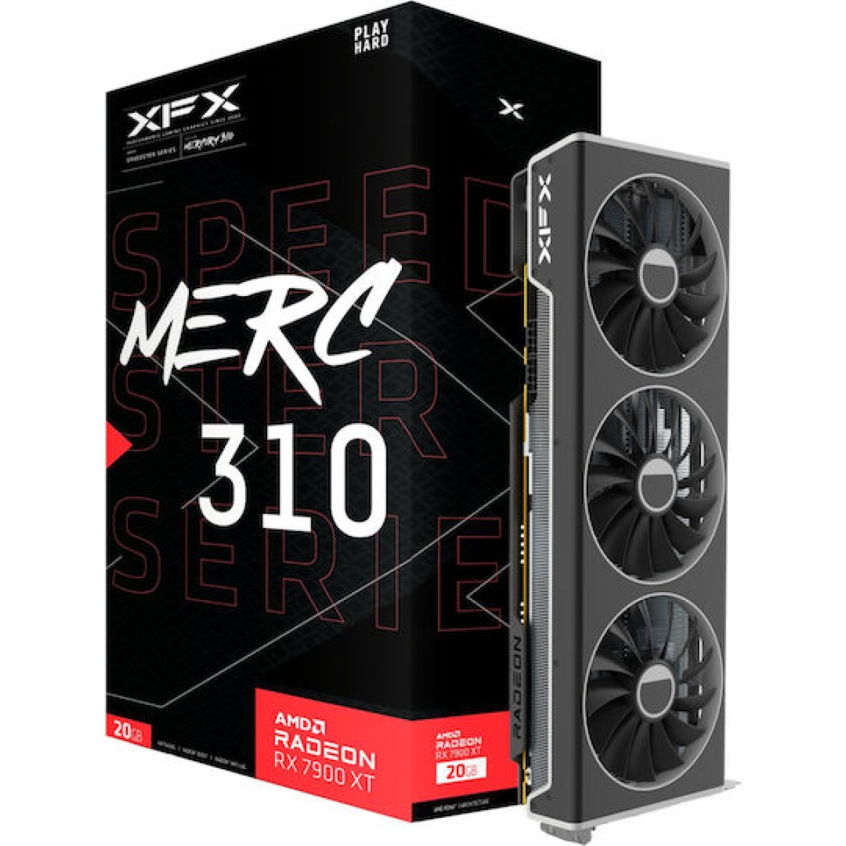 XFX Radeon RX 7900 XT 20GB GDDR6 Speedster MERC 310 Κάρτα Γραφικών