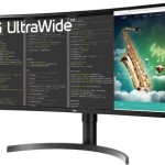 LG 35WN75CP-B Ultrawide VA HDR Curved Gaming Monitor 35