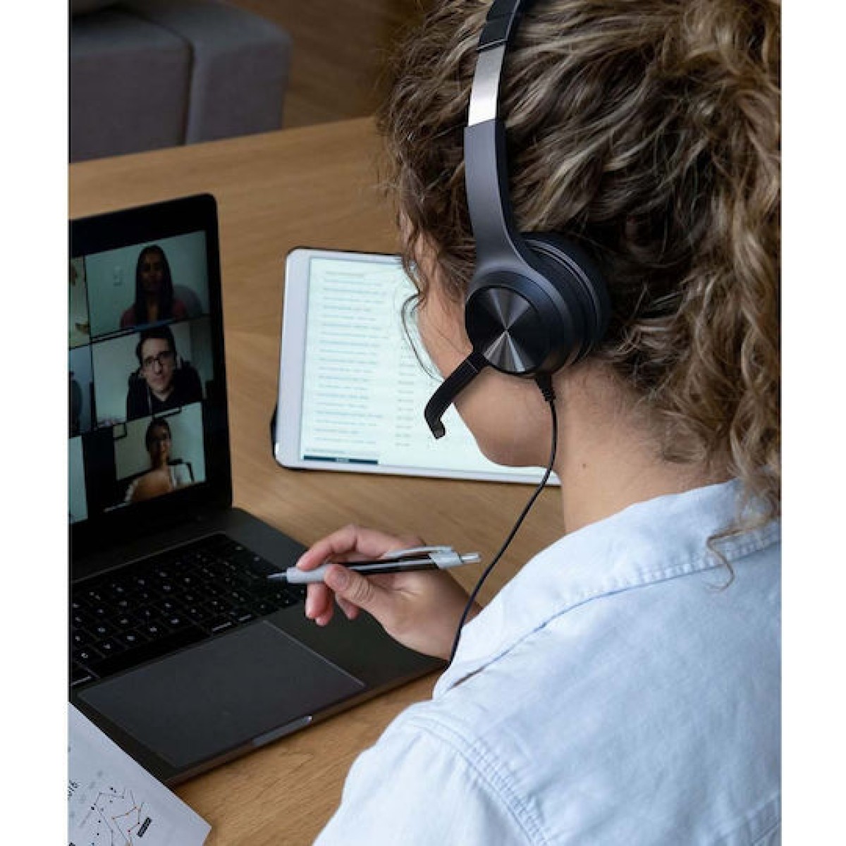 Creative Chat USB On Ear Multimedia Ακουστικά με μικροφωνο και σύνδεση USB-C