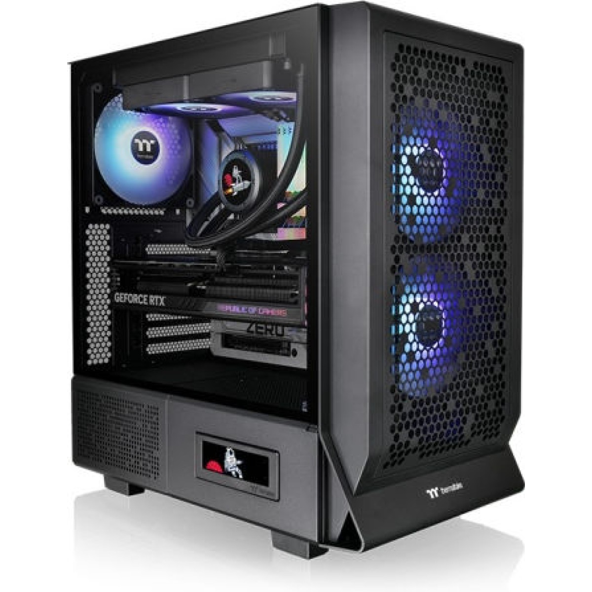 Thermaltake Ceres 330 TG ARGB Gaming Midi Tower Κουτί Υπολογιστή με Πλαϊνό Παράθυρο Μαύρο