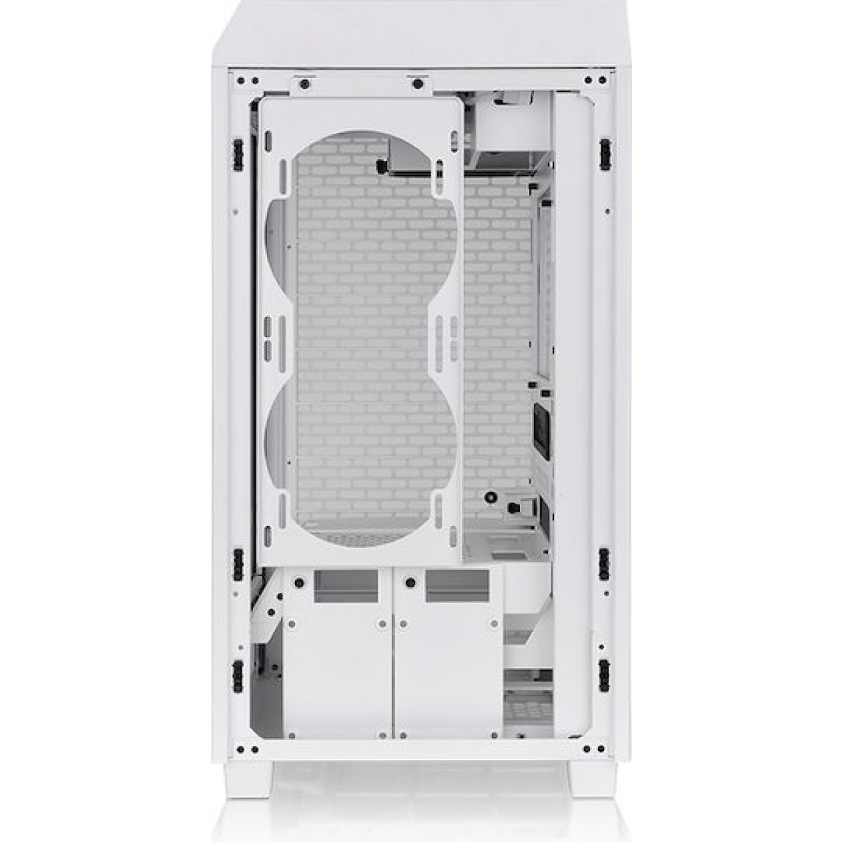 Thermaltake The Tower 200 Mini Chassis Gaming Mini Tower Κουτί Υπολογιστή με Πλαϊνό Παράθυρο Snow White