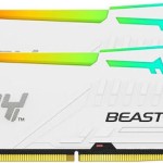 Kingston Fury Beast RGB DDR5 32GB RAM με 2x16GB Modules και Ταχύτητα 5600 για Desktop