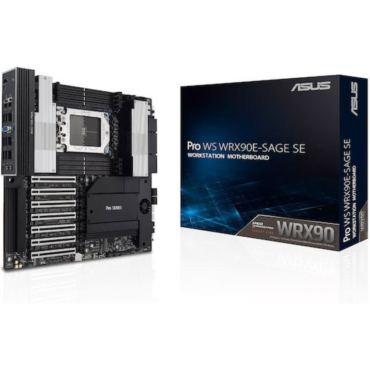 Asus PRO WS WRX90E-SAGE Motherboard Micro ATX με AMD TR5 Socket 90MB1FW0-M0EAY0