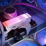 Kingston Fury Beast RGB DDR5 με Module 1x32GB και Ταχύτητα 6000 για Desktop