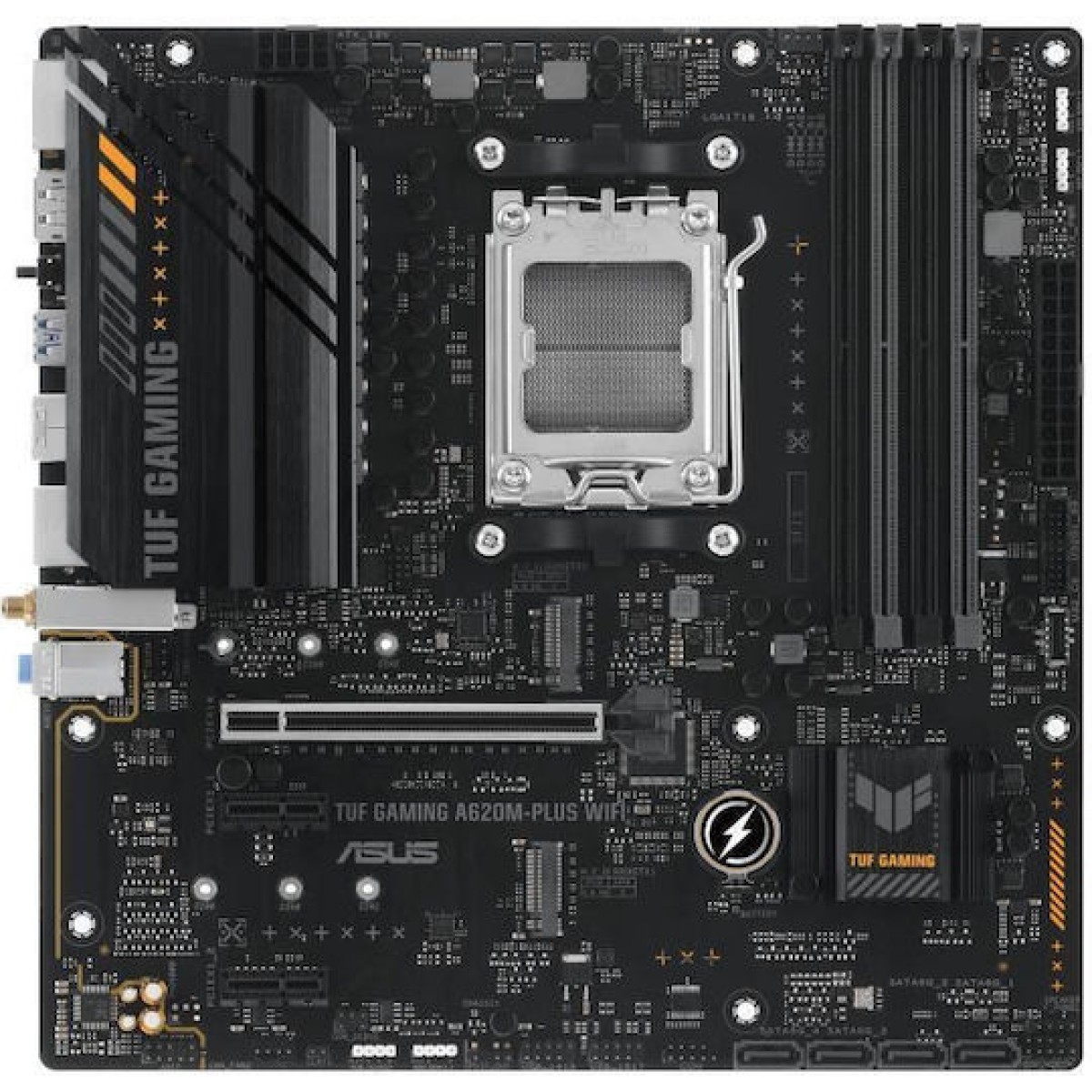 Asus TUF Gaming A620M Plus Wifi Motherboard Micro ATX με AMD AM5 Socket 90MB1F00-M0EAY0
