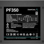 Deepcool PF350 350W Μαύρο Τροφοδοτικό Υπολογιστή Full Wired 80 Plus Standard