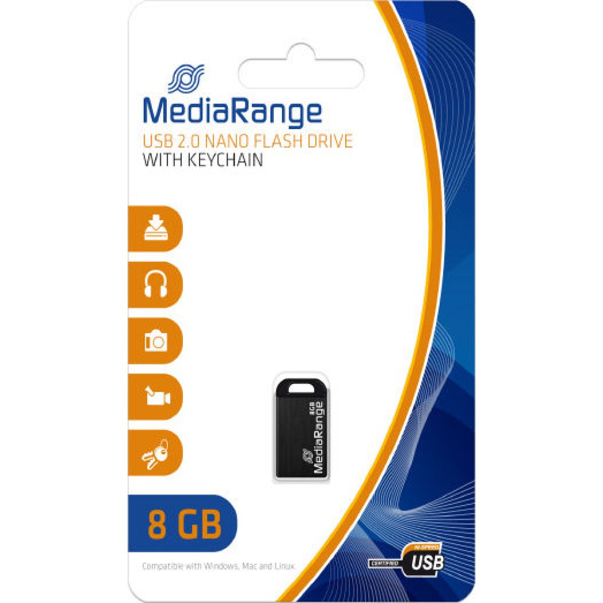 MediaRange MR920 8GB USB 2.0