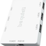 Be Quiet Light Wings Case Fan 120mm με ARGB Φωτισμό και Σύνδεση 4-Pin PWM 3τμχ Λευκό