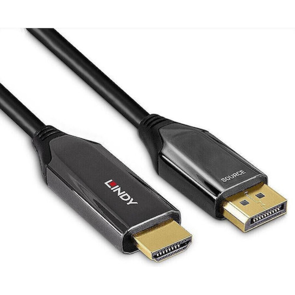 Lindy Cable DisplayPort male - 2m Μαύρο (40931)
