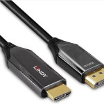 Lindy Cable DisplayPort male - 2m Μαύρο (40931)