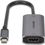 Lindy Μετατροπέας USB-C male σε HDMI female Γκρι (43327)
