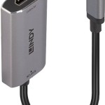 Lindy Μετατροπέας USB-C male σε HDMI female Γκρι (43327)