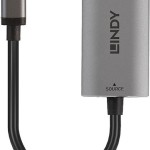 Lindy Μετατροπέας USB-C male σε HDMI female Γκρι (43327)