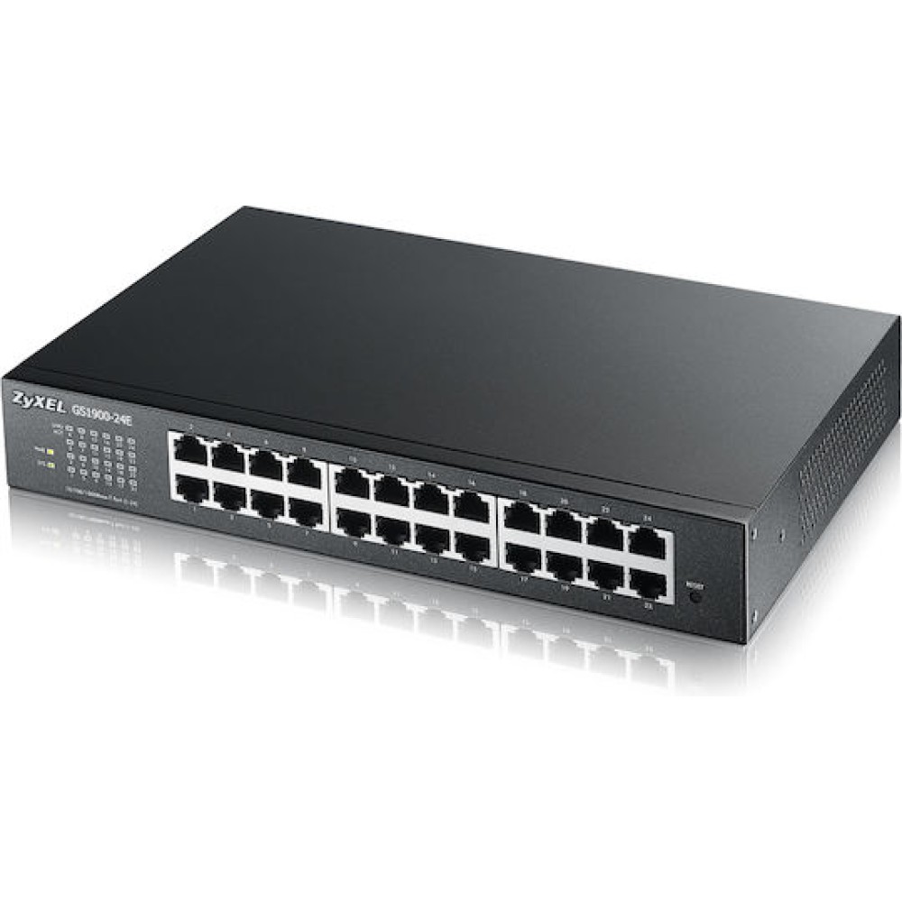 Zyxel GS1900-24E v3 Managed L2 Switch με 24 Θύρες Gigabit (1Gbps) Ethernet