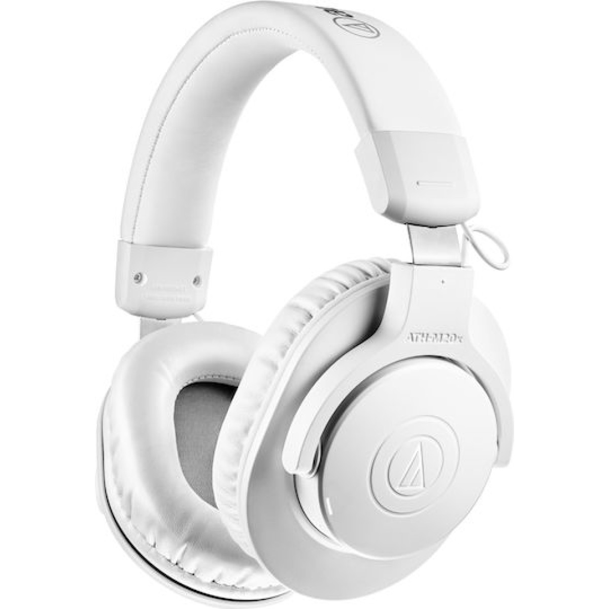 Audio Technica ATH-M20xBT Ασύρματα / Ενσύρματα Over Ear Ακουστικά με 60 ώρες Λειτουργίας Λευκά