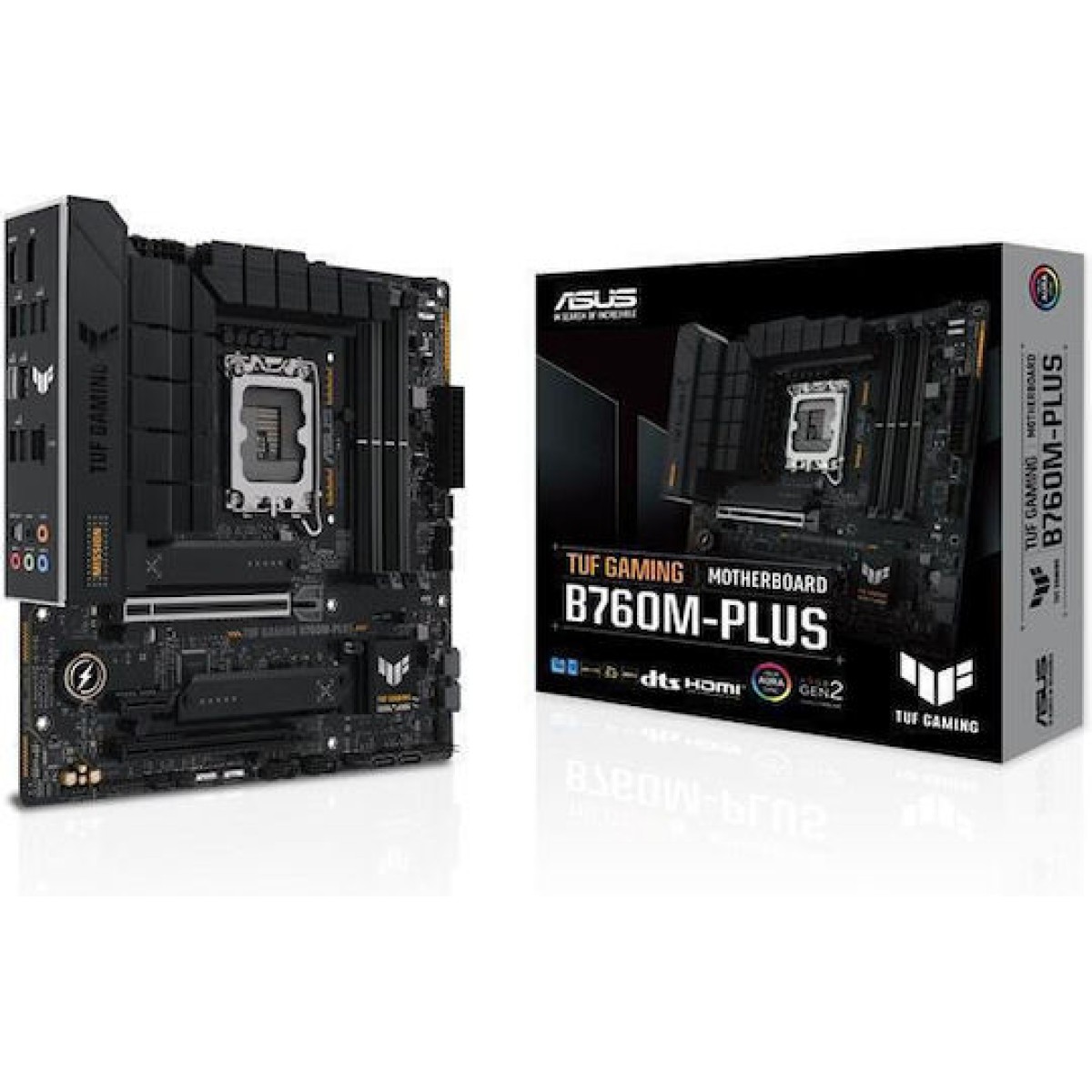 Asus TUF Gaming B760M-PLUS Motherboard ATX με Intel 1700 Socket 90MB1ES0-M0EAY0