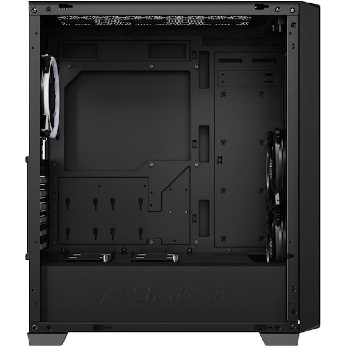 Sharkoon VS8 RGB Gaming Micro Tower Κουτί Υπολογιστή με Πλαϊνό Παράθυρο Μαύρο