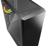 Sharkoon VS9 RGB Gaming Midi Tower Κουτί Υπολογιστή με Πλαϊνό Παράθυρο Μαύρο