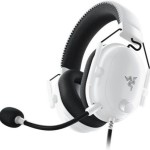 Razer BlackShark V2 Pro 2023 Ασύρματο Over Ear Gaming Headset με σύνδεση Bluetooth / USB Λευκό