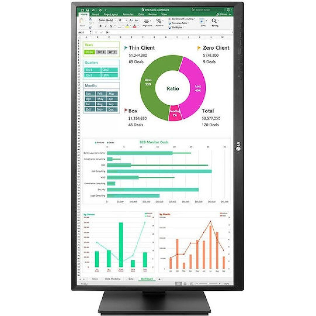 27BN55UP-B (68.4 cm (27 Zoll), schwarz (matt), UltraHD/4K, IPS, Pivot, DisplayPort, HDMI, HDR)