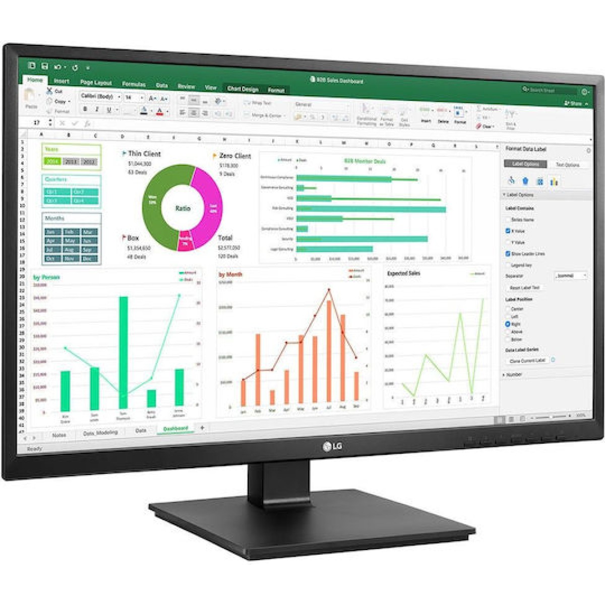 27BN55UP-B (68.4 cm (27 Zoll), schwarz (matt), UltraHD/4K, IPS, Pivot, DisplayPort, HDMI, HDR)