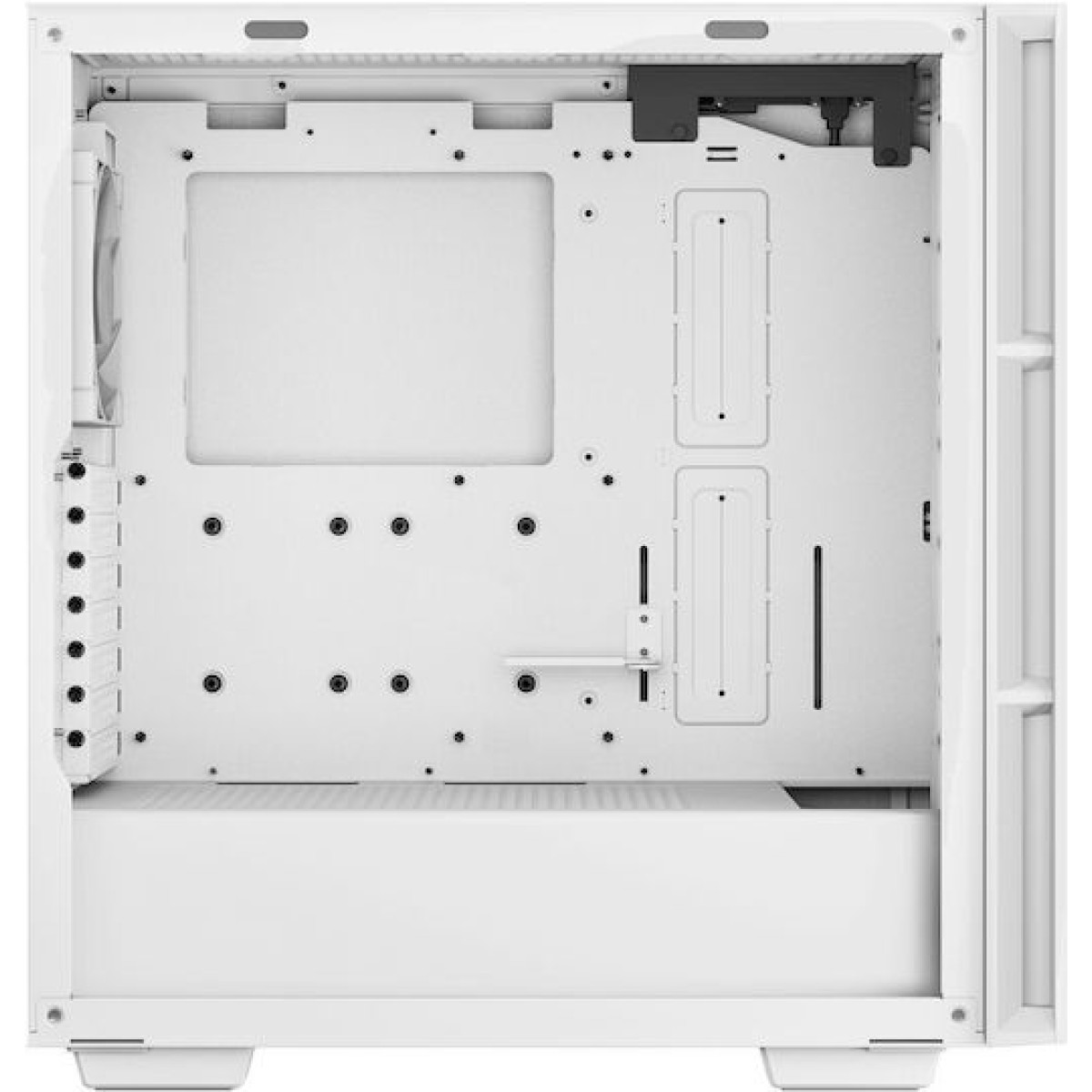 Deepcool CH560 Gaming Midi Tower Κουτί Υπολογιστή με Πλαϊνό Παράθυρο και RGB Φωτισμό Λευκό